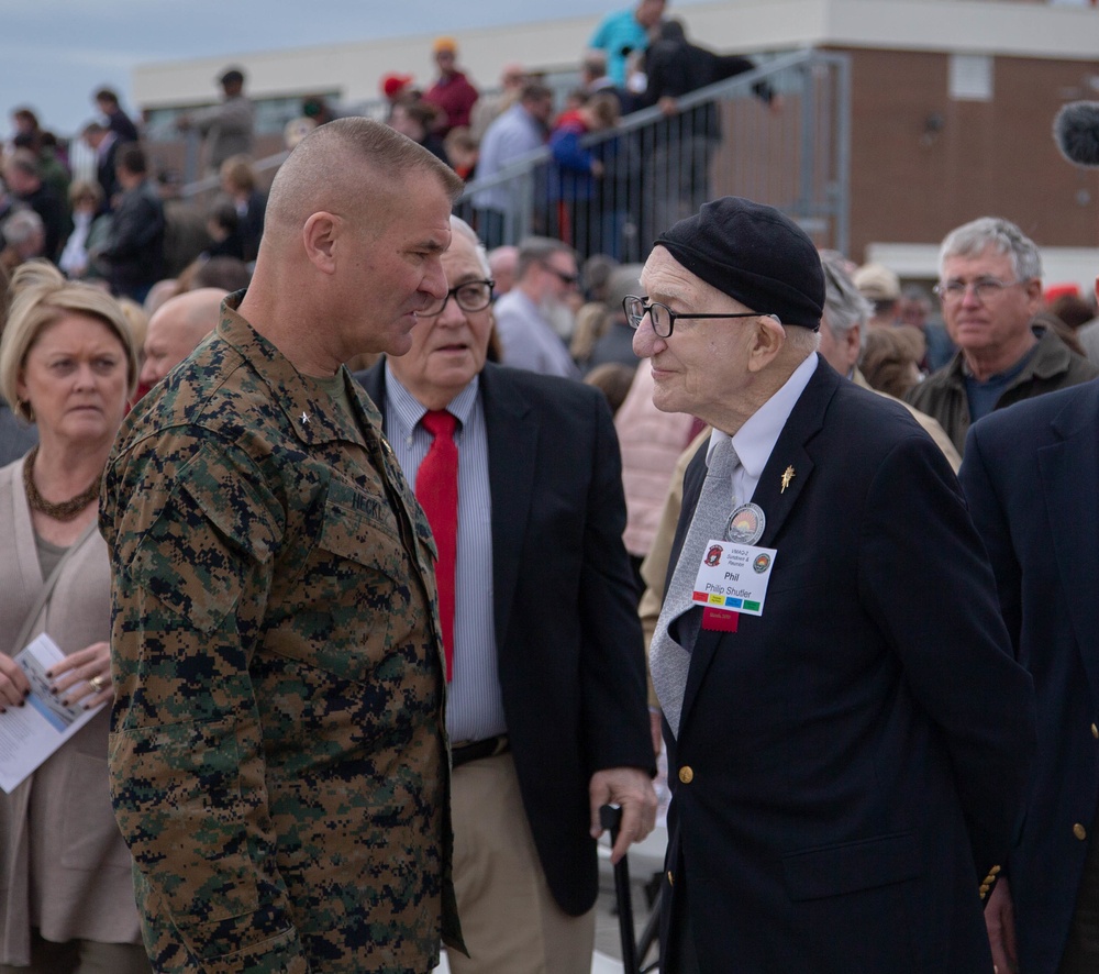 VMAQ-2 Sundown Ceremony