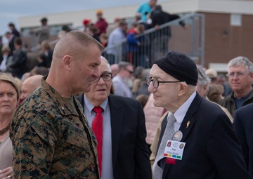 VMAQ-2 Sundown Ceremony