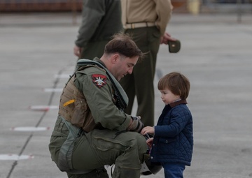 VMAQ-2 Sundown Ceremony