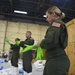 Airmen perform inflight TIS training