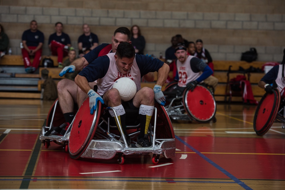 2019 Marine Corps Trials wheelchair rugby competition