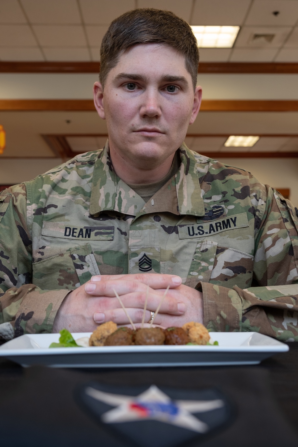 Culinary Specialist Demonstrates Skills at Best DFAC in 2ID