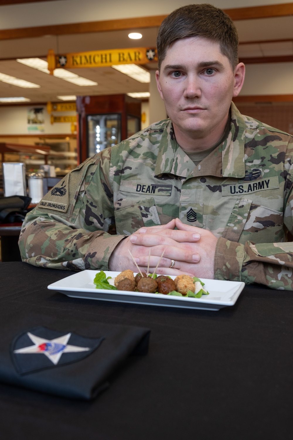 Culinary Specialist Demonstrates Skills at Best DFAC in 2ID