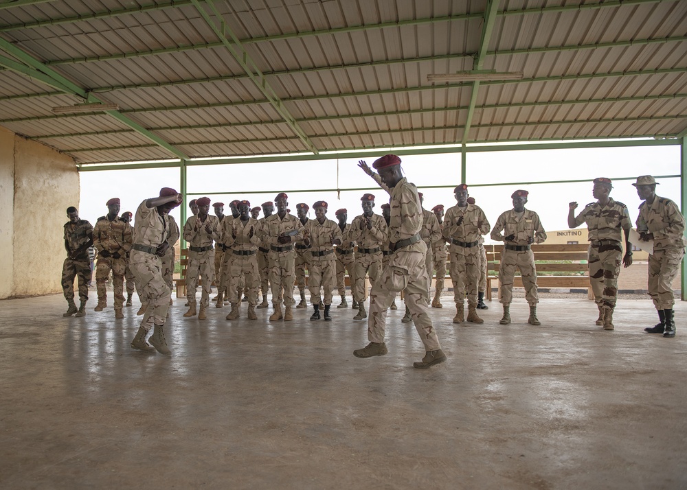 Djiboutian Rapid Intervention Battalion soldiers graduate NCO course