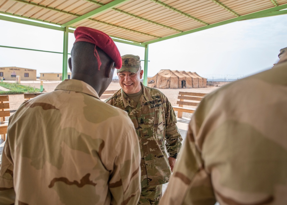 Djiboutian Rapid Intervention Battalion soldiers graduate NCO course