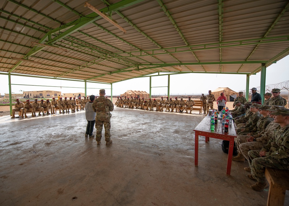 Djiboutian Rapid Intervention Battalion soldiers graduate NCO course