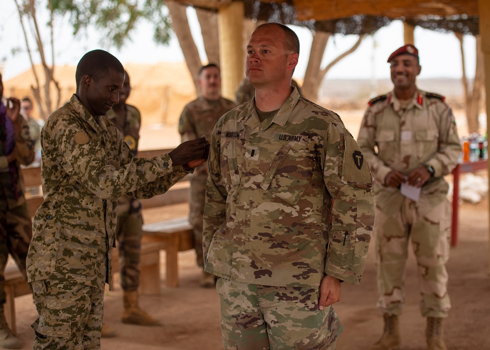 Djiboutian Rapid Intervention Battalion soldiers graduate infantry skills course