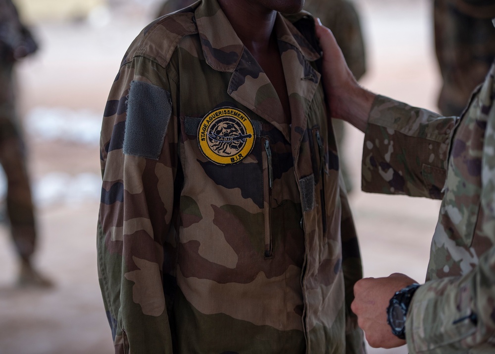 Djiboutian Rapid Intervention Battalion soldiers graduate infantry skills course