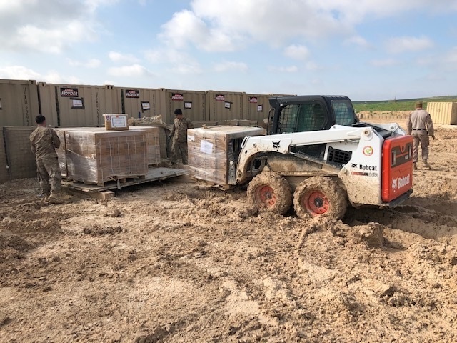 Break-bulk palletizing operations