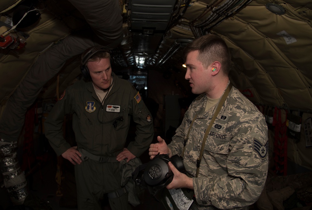 141st Air Refueling Squadron jumps into survival training