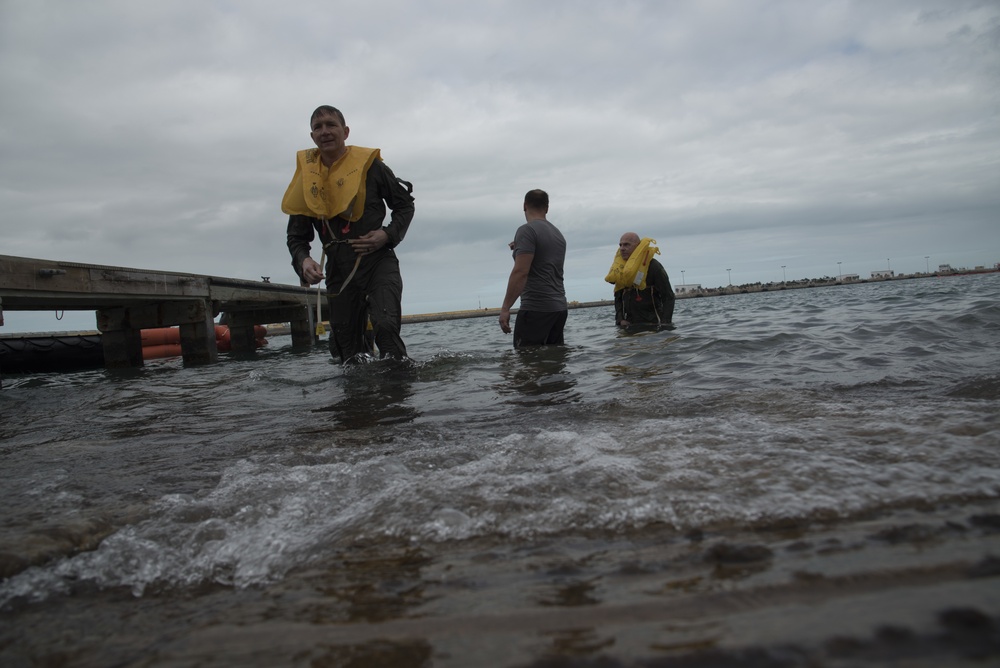 141st Air Refueling Squadron jumps into survival training