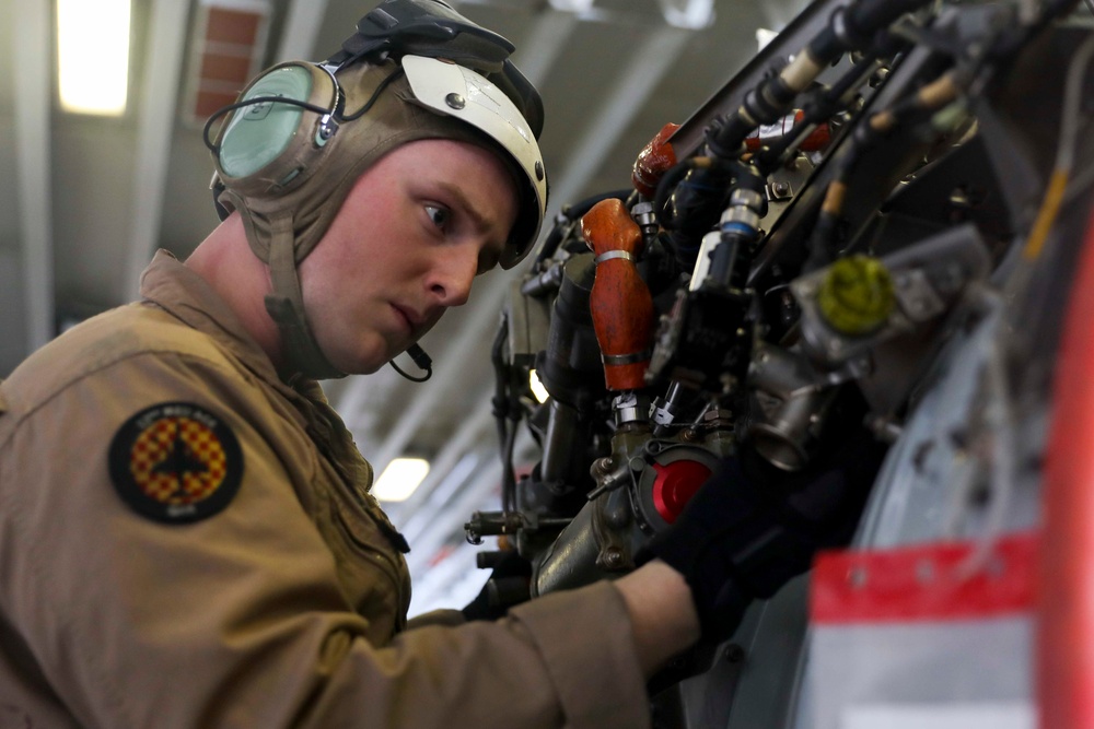 Kearsarge Harrier Maintenance