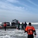 Coast Guard rescues ice fishermen from ice floe