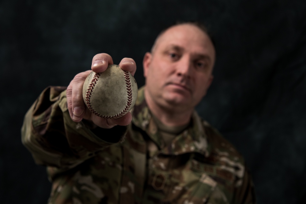 Airman strengthens communities with his passion for baseball