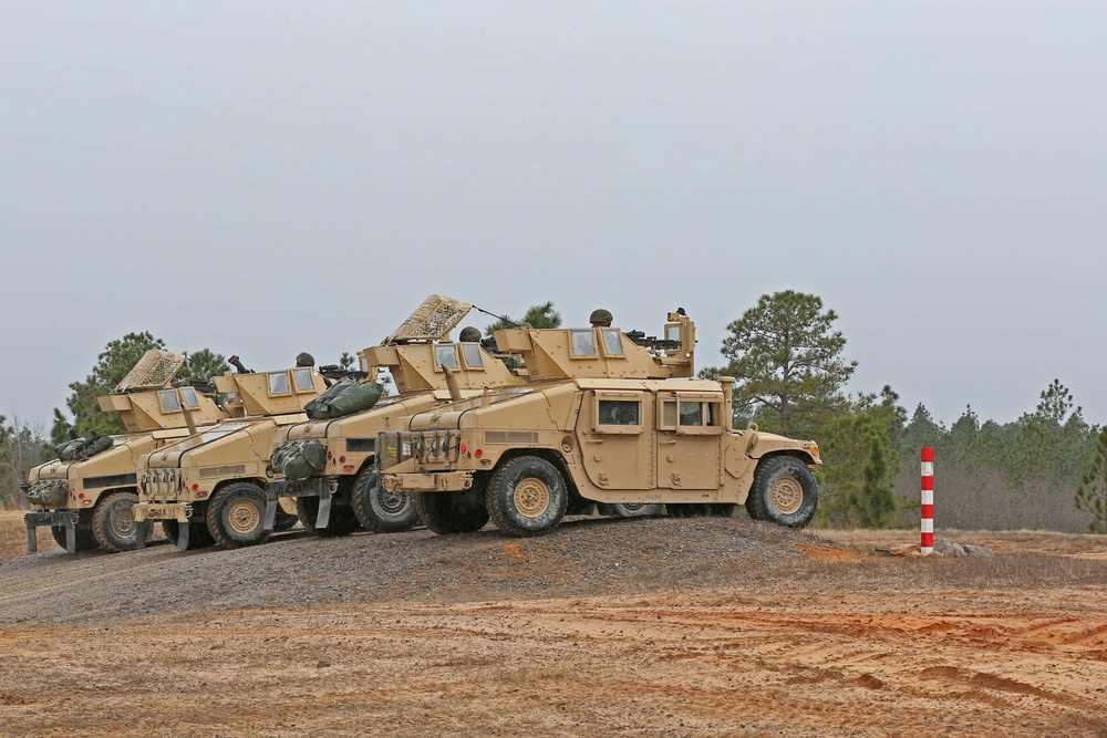 Live Fire Convoy Range