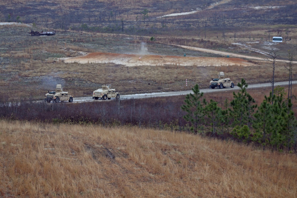 Live Fire Convoy Range