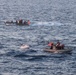U.S. Sailors conduct small boat training
