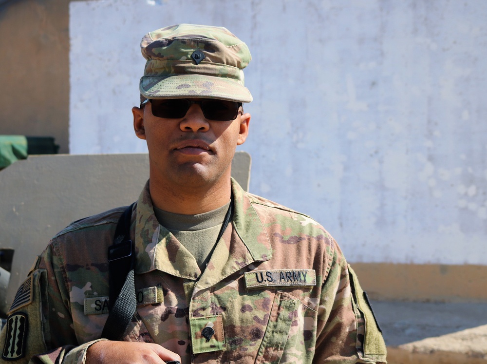 529th CSSB Promotion Ceremony for Sgt. 1st Class Tory Clayborne and Spc. Raul Santiago