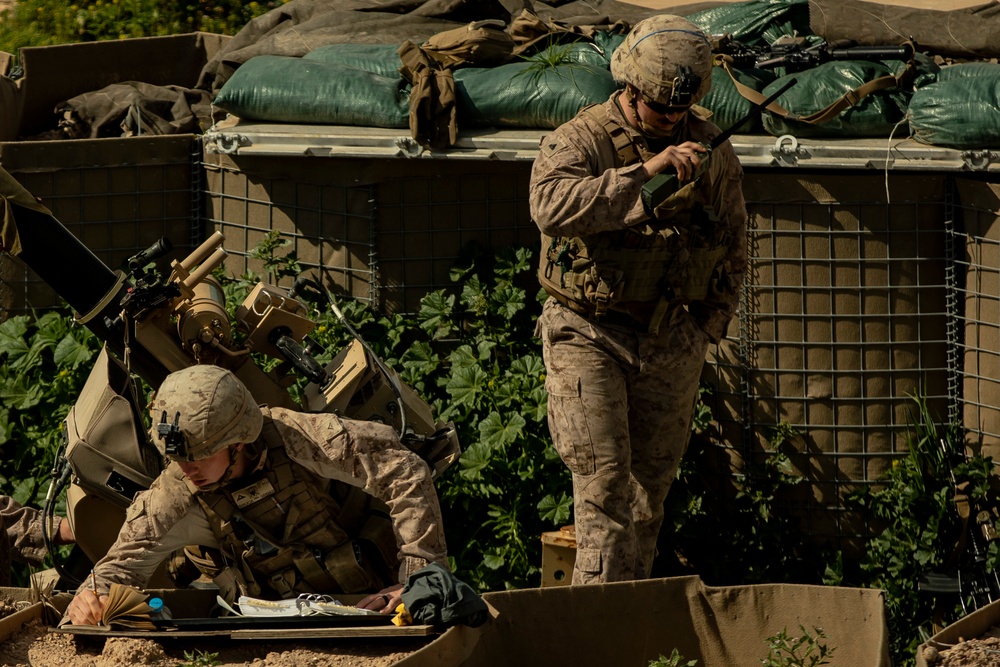 Mortar Drills: SPMAGTF-CR-CC 19.1