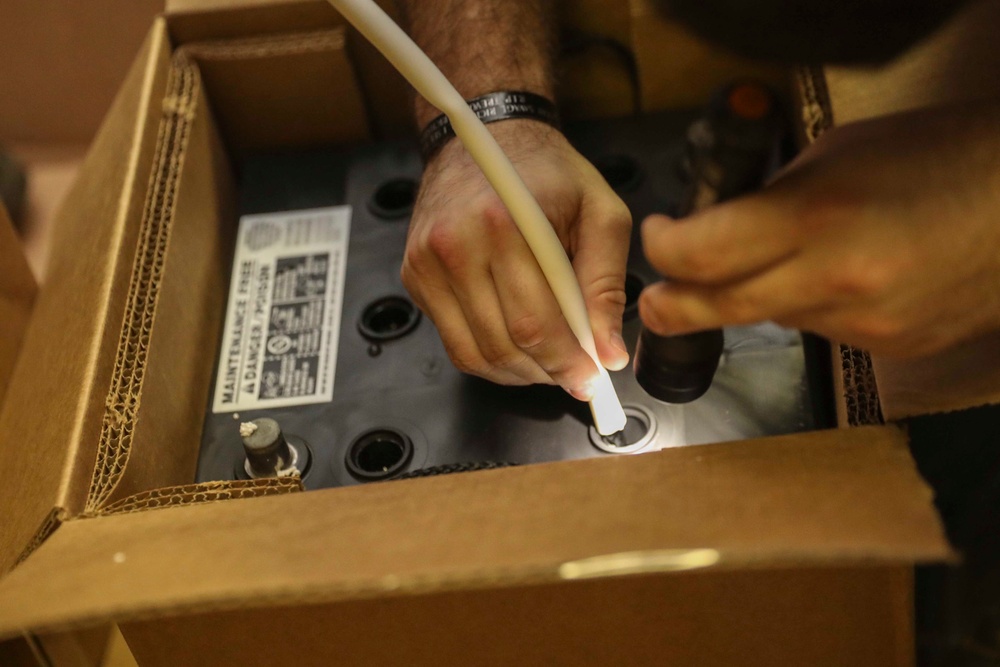 Humvee Battery Maintenance