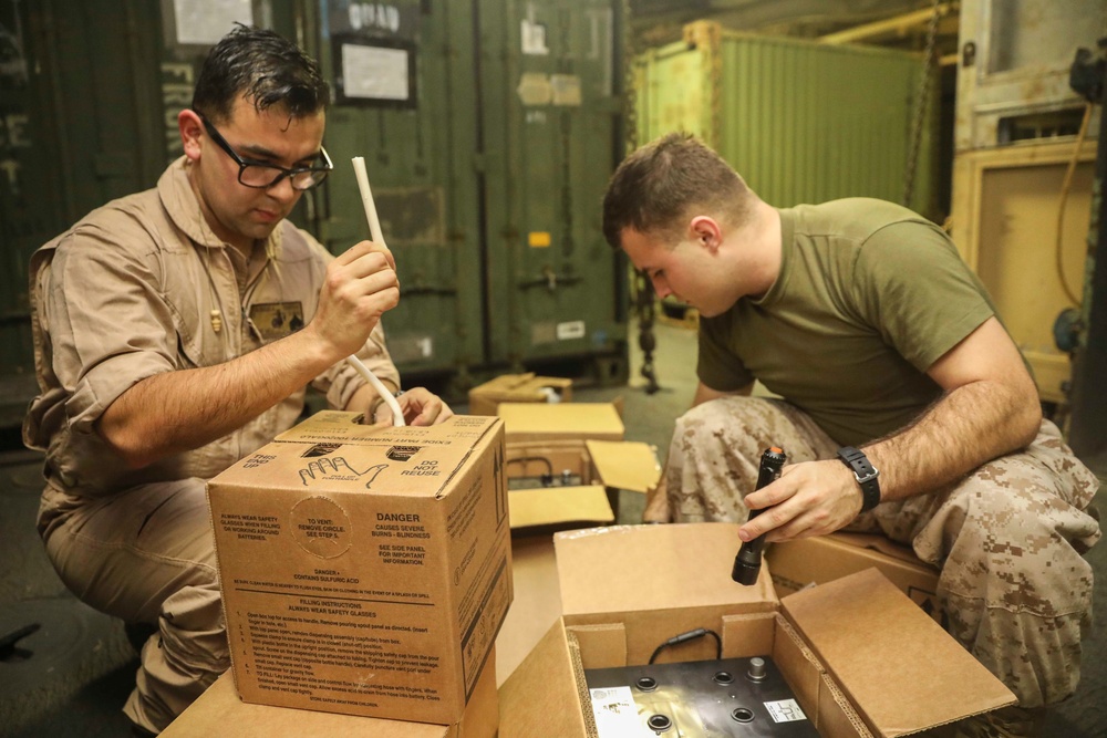 Humvee Battery Maintenance