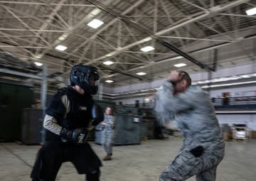 Combatives demo