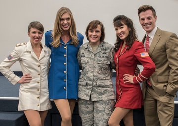 USO Show Troupe Provides Entertainment For 179th Airlift Wing