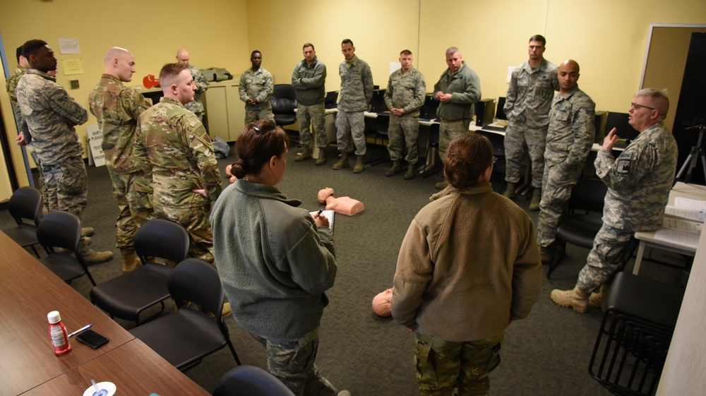 105th Airlift Wing Airmen certified in CPR