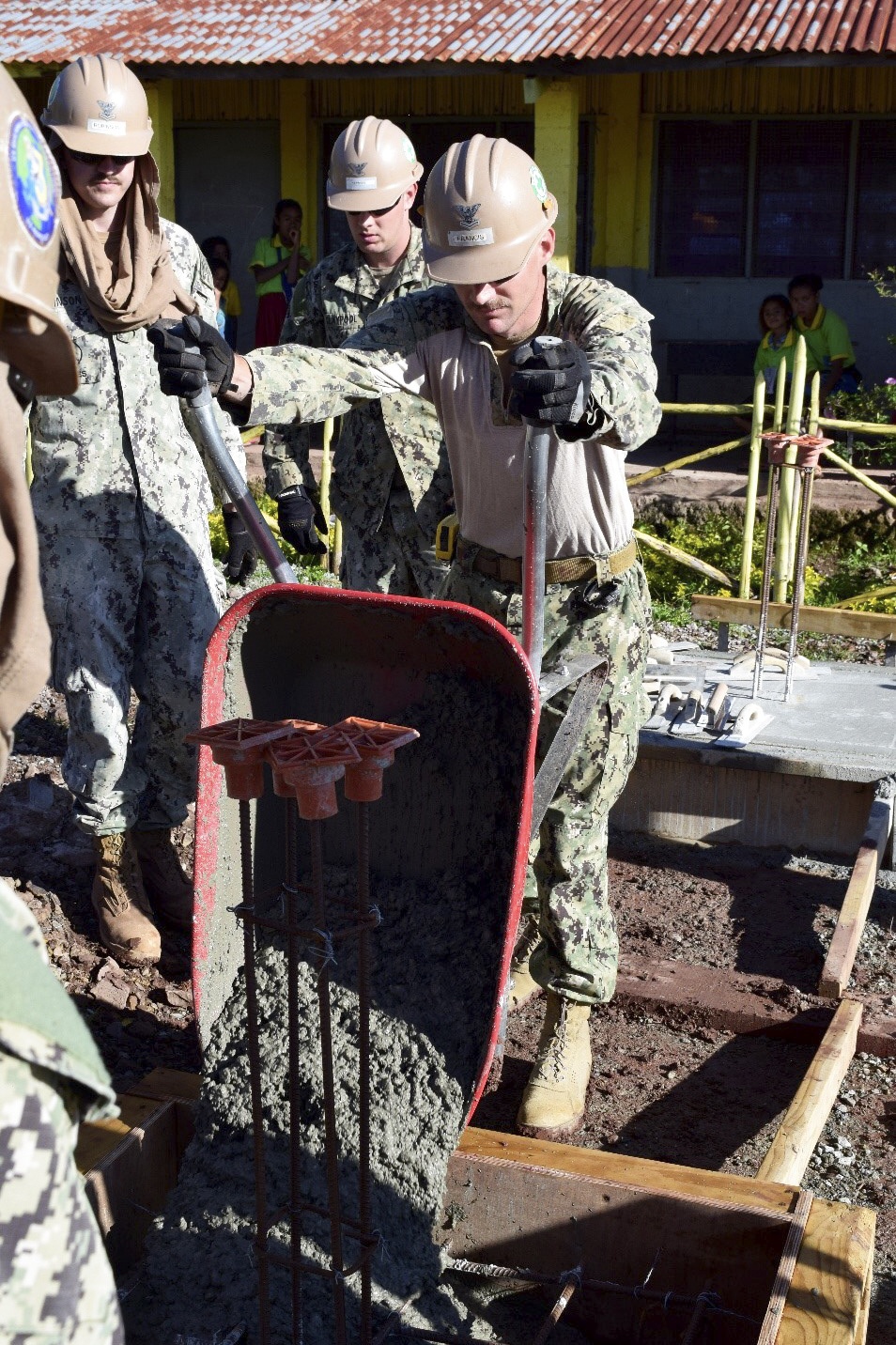 NMCB-3 Seabees Construct Timor-Leste School House