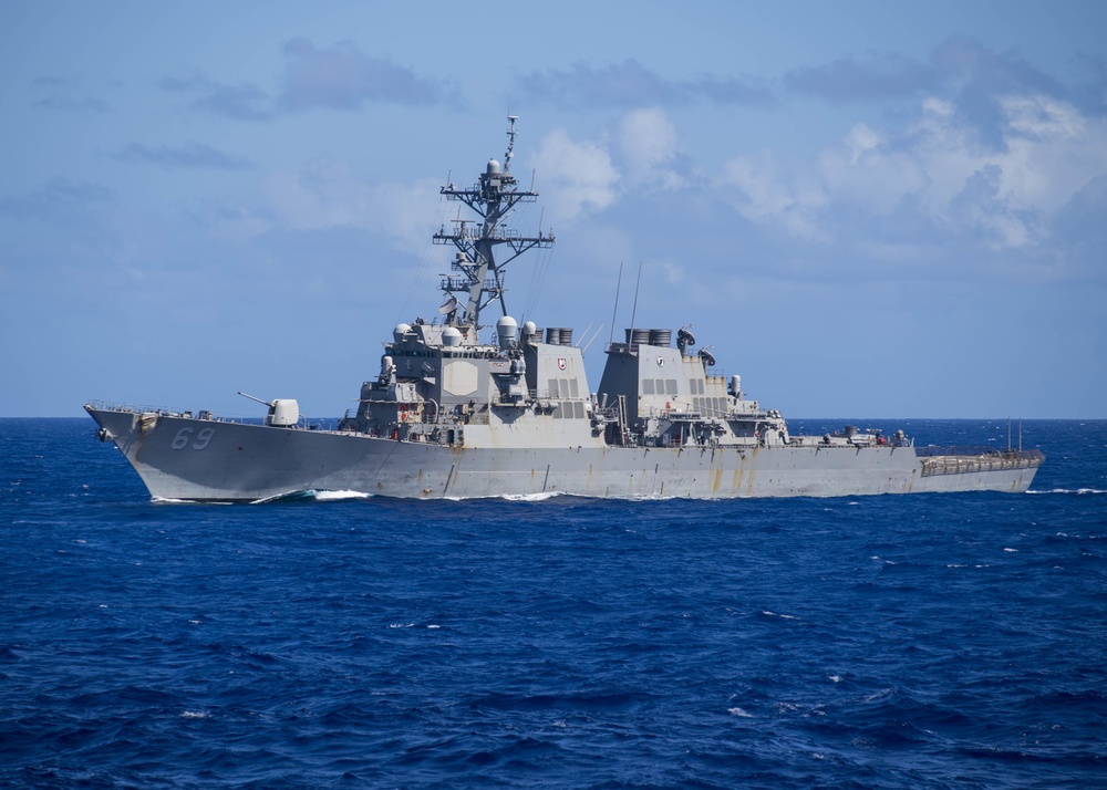 Warship Training Aboard USS McCampbell