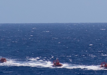USS Curtis Wilbur conducts training exercise with U.S. Navy Warships