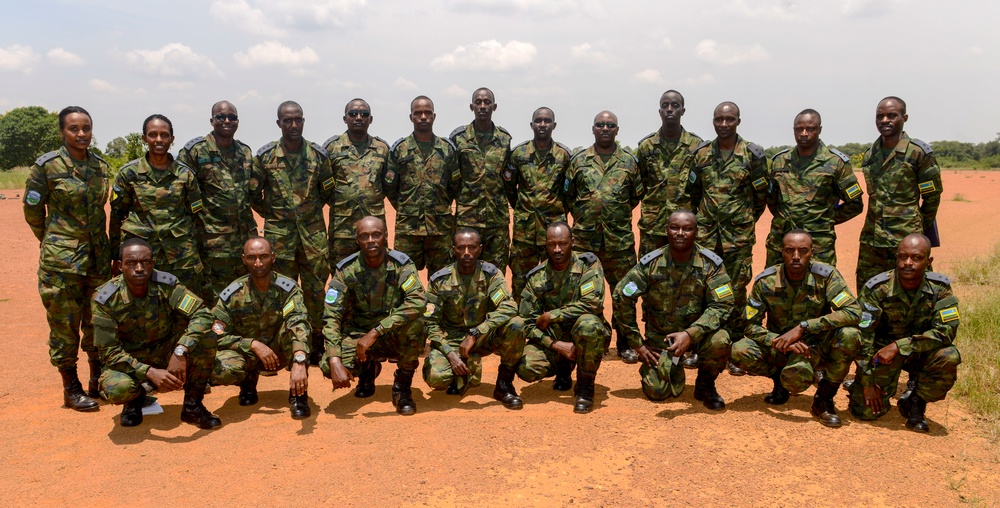 APF Rwanda participants conduct field familiarization exercise