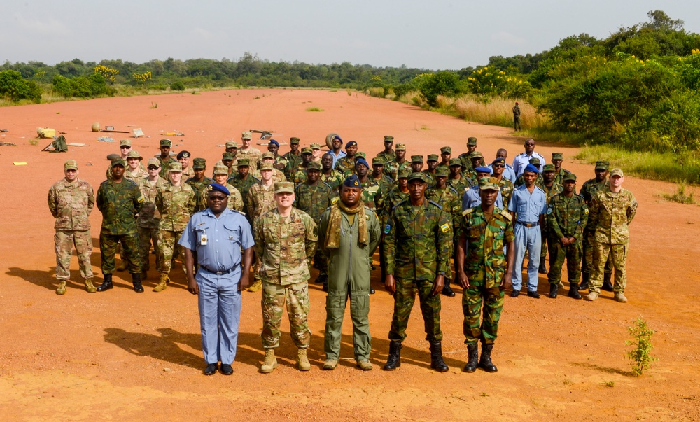 APF Rwanda participants conduct field familiarization exercise