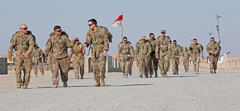 3rd Brigade Soldiers Honor WWII Bataan Veterans Through Memorial Ruck