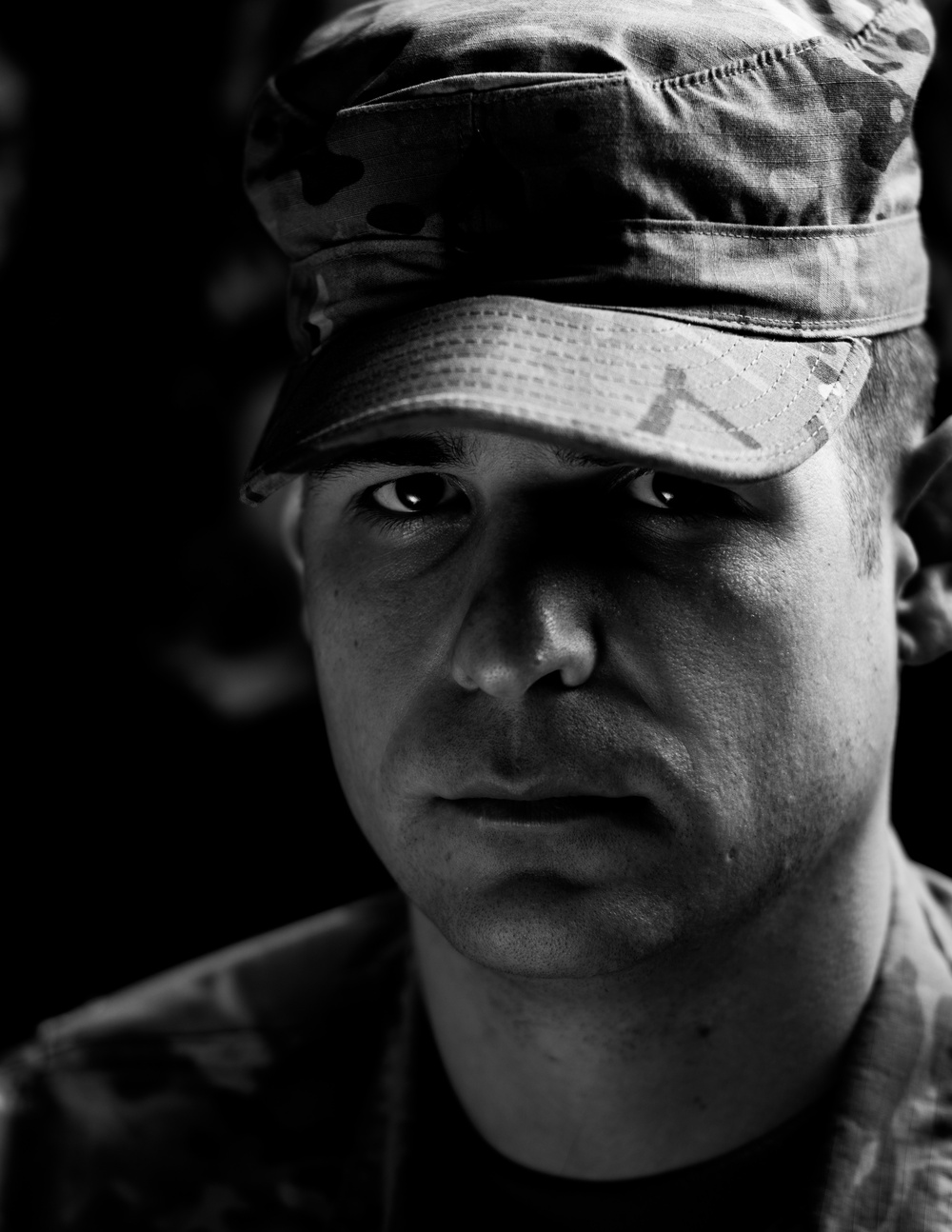 Portrait of A Soldier - Sgt. 1st Class Bradley Latham