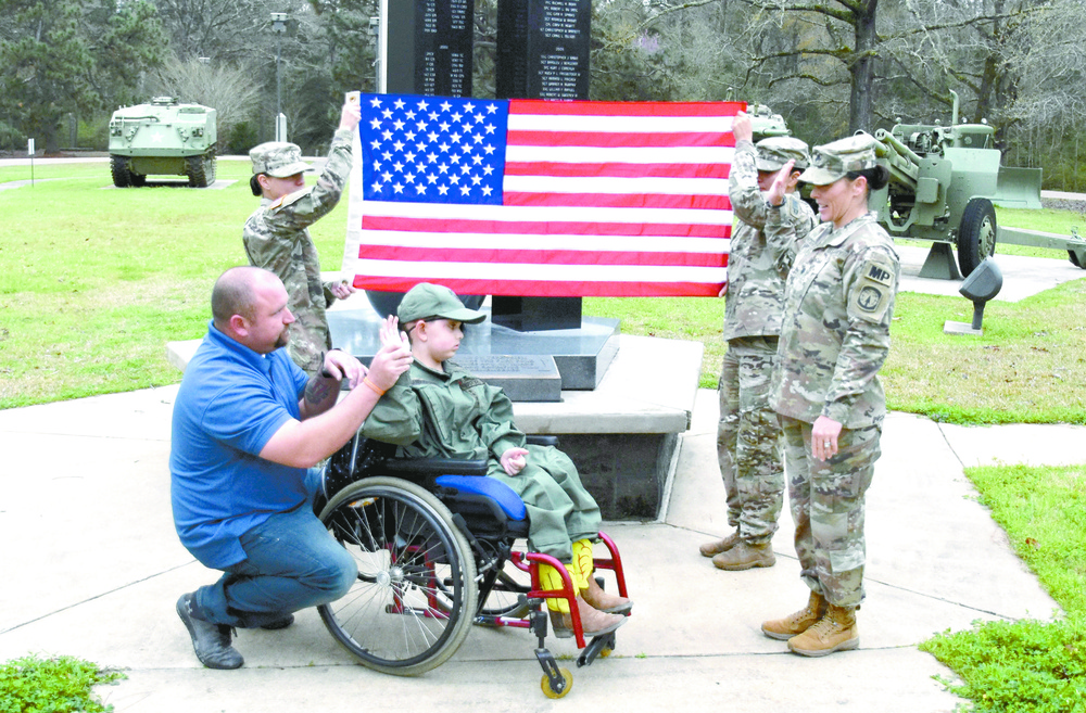 'General Drake/ commands Polk Army for one day