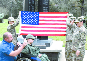 'General Drake/ commands Polk Army for one day