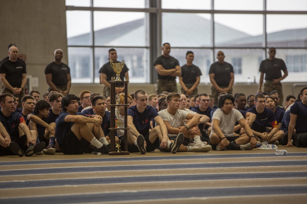 Marines Interact With Poolees at Baltimore's All-Hands Pool Function