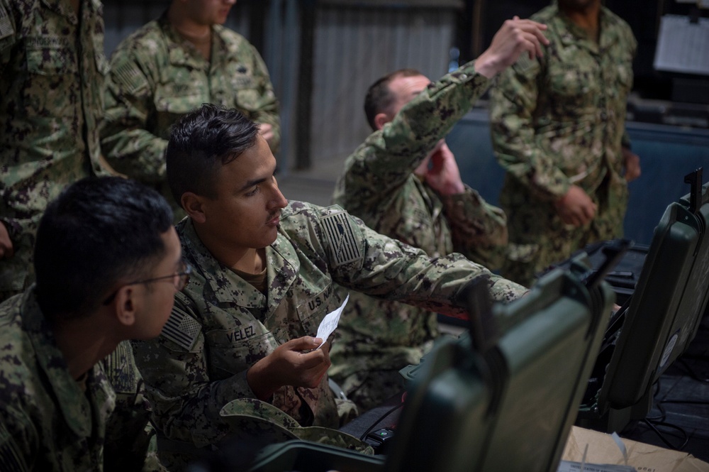 NMCB 133 Simulate an Evacuation Control Center