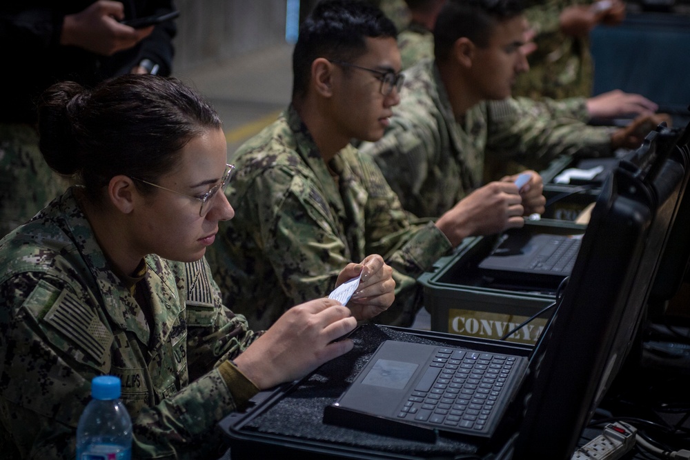 NMCB 133 Simulate an Evacuation Control Center