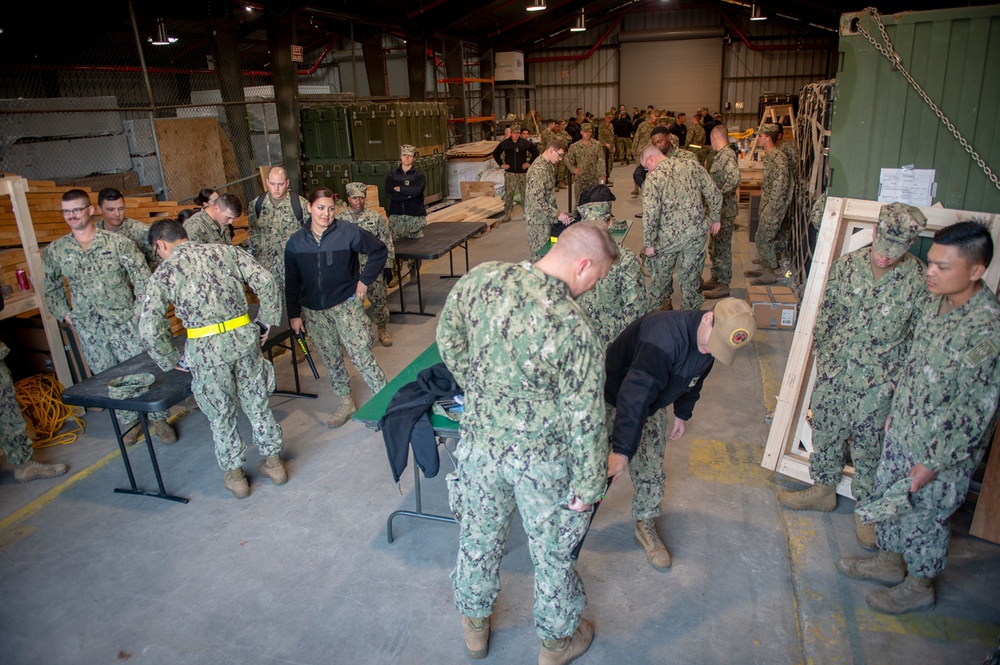 NMCB 133 Simulate an Evacuation Control Center