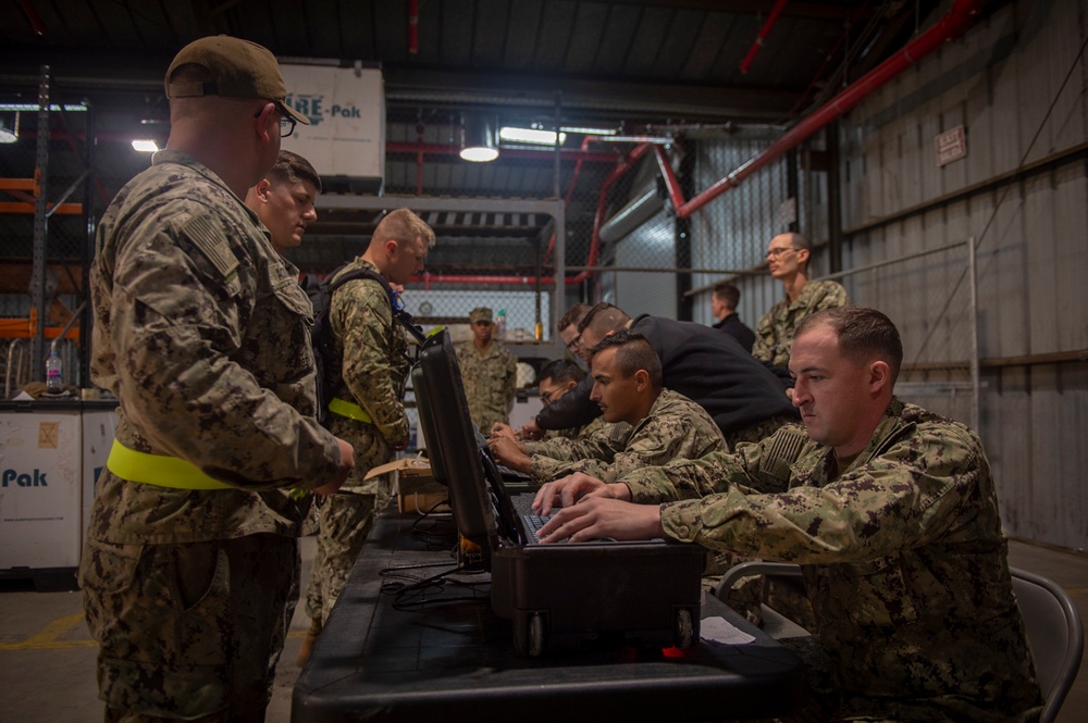 NMCB 133 Simulate an Evacuation Control Center