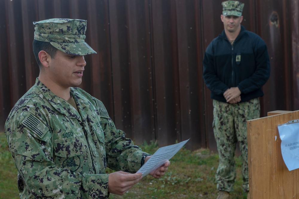 NMCB 133 Simulate an Evacuation Control Center