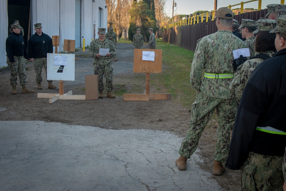 NMCB 133 Simulate an Evacuation Control Center