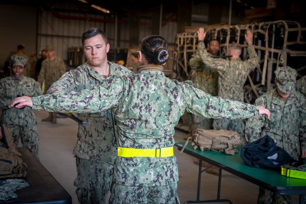 NMCB 133 Simulate an Evacuation Control Center