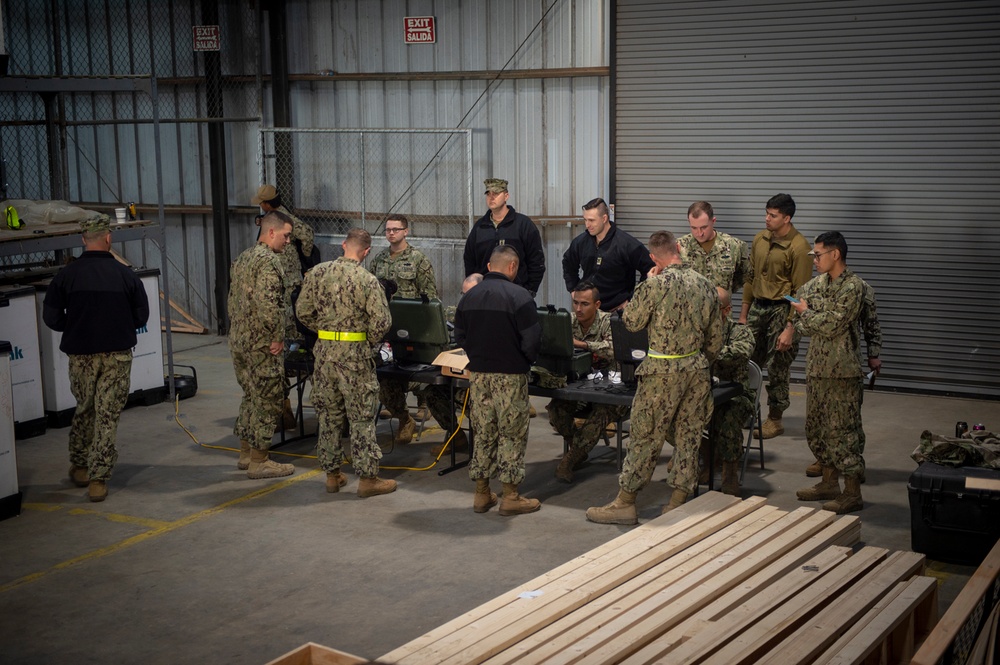 NMCB 133 Simulate an Evacuation Control Center