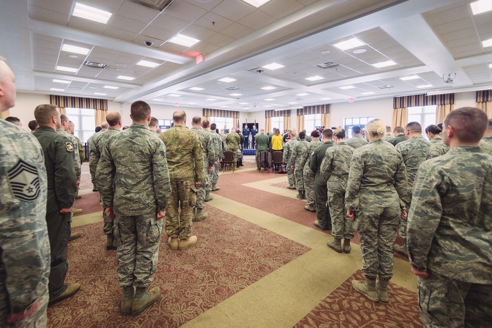 Former 107th ATKW Commander Receives His First Star