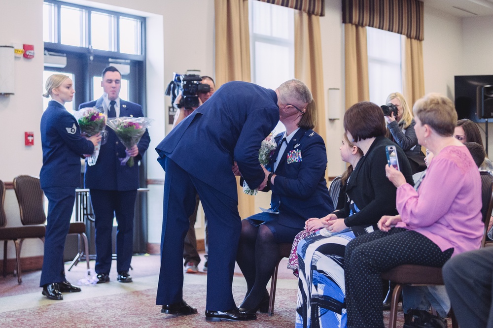 Former 107th ATKW Commander Receives His First Star