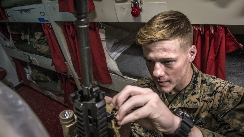 3/5 Kilo Company Call Away Drill