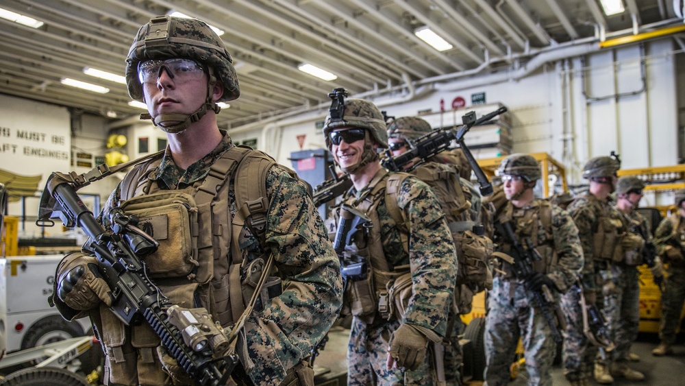 3/5 Kilo Company Call Away Drill